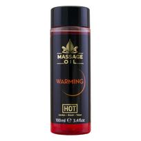 HOT - masažo aliejus - šildantis poveikis - 100 ml