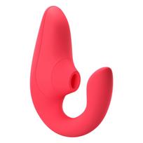 Womanizer Blend - G-taško vibratorius ir klitorinis stimuliatorius (koralo spalvos)