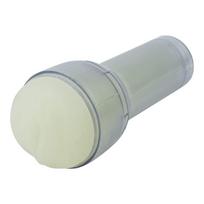 Kiiroo Feel Glow - švytinti dirbtinė vaginėlė - PowerBlow suderinama (balta)