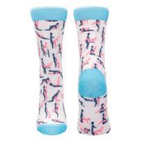 S-Line Sexy Socks - moteriškos kojinės - Kamasutra raštas - medvilnė