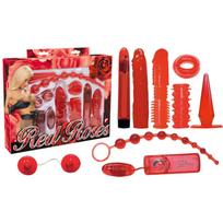 You2Toys - vibratorius rinkinys - 9 dalių - raudona rožė