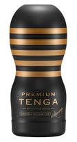 TENGA Premium Strong - vienkartinis masturbatorius - juodas