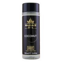 HOT - masažo aliejus kūno priežiūrai - kokosas - 100 ml