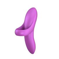 Satisfyer Bold Lover - pirštinis vibratorius - įkraunamas, vandeniui atsparus