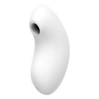 Satisfyer Vulva Lover 2 - klitorio vibratorius su oro bangomis - balta