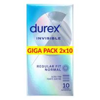 Durex Nude - itin ploni prezervatyvai (2×10 vnt.)