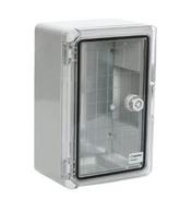 Plastim plastikinė dėžė skaidriomis durelėmis 200x300x130 Plastim PP3011