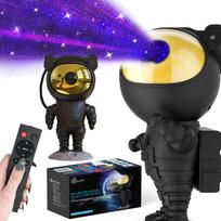 Extralink Starry Sky Projector Galaxy Projector, Black | Night light, projector | for children, astronaut-shaped