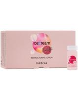 Inebrya atkuriamas plaukų losjonas Inebrya Icecream Keratin Restructuring Lotion Intensive Action 12x11ml