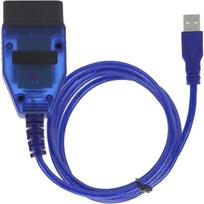 OBD2 diagnostikos skaitytuvas Diagnostikos įrankiai Adapterio jungtis Kabelio bėgis Profesionalus USB kabelio įrankis Automobilio diagnostikos įrankis Diagnostikos skaitytuvas VAG KKL 409.1 mėlyna