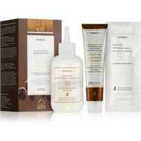 Korres Argan Oil ilgalaikiai plaukų dažai su arganų aliejumi atspalvis 8.73 Golden Caramel 50 ml