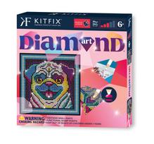KITFIX  DIY Deimančiukų menas „Mopsas“