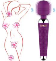 Mikrofono dizaino vibratorius LIVMAN MS-19 klitorio, vaginaliniam ir analiniam malonumui su 16 skirtingų vibracijos režimų