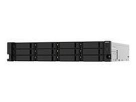 QNAP TS-1232PXU-RP-4G 12-Bay rackmount NAS AL324 4GB DDR4 UDIMM RAM SATA 6Gb/s 2x 10GbE SFP+ 2x 2.5GbE 1x PCIe Gen2 x2 slot 250W