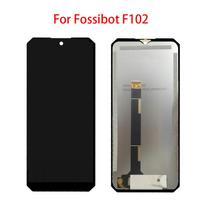 LCD ekranas Fossibot F102 LCD ekranas jutiklinis ekranas skaitmenizatorius pilnas mazgas pakeitimas juoda