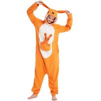 Moterų pižama Kengūra Kigurumi Vyriškas vienas kombinezonas Suaugusiųjų vilnos Pora Vienos dalies naktiniai Kalėdų Cosplay kostiumas Visas drabužis XL