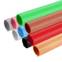 PULUZ fotografijos fono PVC popieriaus rinkiniai studijos palapinės dėžutei, dydis: 121cm x 58cm juoda