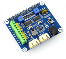 Stepper Motor HAT - 2 kanalai - 28V / 2,5A Raspberry Pi - Waveshare 15669