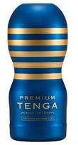 TENGA Premium Original - vienkartinis masturbatorius - mėlynas