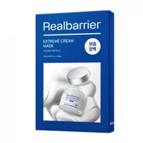 Real Barrier Ekstremali kreminė kaukė lakštas x 10 vnt., Drėkinanti, Kbeauty, Korėjos kosmetika, mėginys