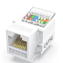 Keystone RJ45 UTP CAT5E Keystone lizdas – LAN UTP lizdas be įrankių