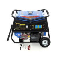 Benzininis vienfazis generatorius 5000W 2X 230V/12V