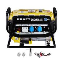 Benzininis vienfazis elektros generatorius be ratukų 3500W, KD148