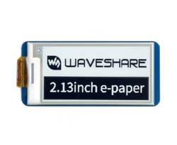 E-paper E-Ink ekranas - 2,13 col. 250x122px - SPI - juodai balta - skirta Raspberry Pi Pico - Waveshare 19406