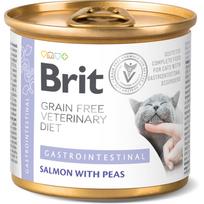BRIT Cat Veterinary Diet GASTROINTESTINAL drėgnas pašaras katėms 6x200g