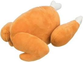 Pliušinis žaislas Trixie Keptas viščiukas, 26 cm