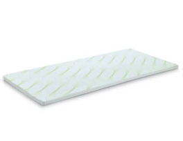 Antčiužinis DORMEO ALOE VERA VITALIS, 4 x 180 x 200 cm, 100% poliesterio