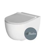 Alice Ceramica pakabinamas klozetas Unica su Aliflush+ sistema ir soft close dangčiu