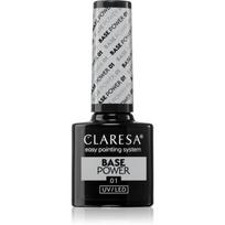 Claresa UV/LED Base Power gelinio nagų lako pagrindas atspalvis 01 5 g