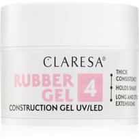 Claresa Rubber Gel Construction Gel UV/LED ilginamasis gelinis nagų lakas atspalvis 04 45 g
