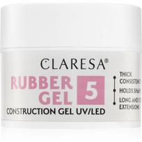Claresa Rubber Gel Construction Gel UV/LED ilginamasis gelinis nagų lakas atspalvis 05 12 g