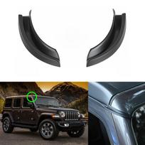 „Jeep Wrangler JL JLU 2018–2023“ automobilio stogo lietaus vandens skydo nukreipimo kanalo anga vandens lietaus latako prailginimo priedai