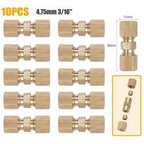 Stabdžių linijos jungtis be išsiplėtimo 4,75 mm 3/16 \  priedai 10pcs