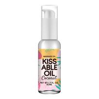 PharmQuests of Shots Kissable Oil Coconut, 50 ml Masažo aliejus