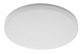 Lubinis šviestuvas BESA LED, 24W, 2400lm, 3000K, AC180-250V, IP54, IK10, PC+PC, apvalus, LD-BES24WOK-DIM-30 GTV