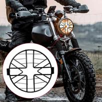 Motociklo priekinių žibintų grotelių tinklelis retro stiliaus dekoracija 5,75 colio priekiniam žibintui