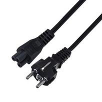 Savio CL-81 maitinimo kabelis Juoda 1,8 m E tipo maitinimo kištukas IEC C5