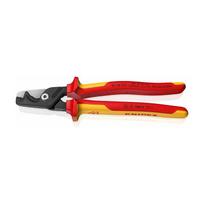 9518225 KNIPEX "StepCut XL" VDE kabelių kirpimo žirklės 225 mm