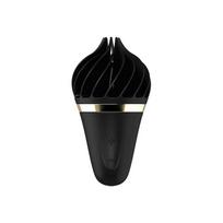 Satisfyer Sweet Treat - klitorio vibratorius su sukimu - įkraunamas, juodas
