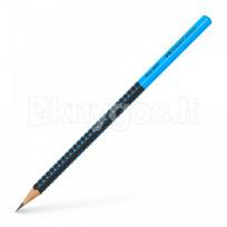 Pieštukas Grip 2001 HB Faber-Castell pusiau šv.mėl. korp.