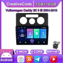 Skirta Volkswagen Caddy 2K 3 III 2004–2010 Carplay Android Car Radio GPS Navigation 2din 1+16GB 1+16GB