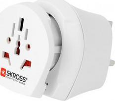 „Skross“ kelioninis adapteris „Combo world Great Britain“ – išvestis, tipas JK kištukas (1.500231-E)