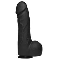 Doc Johnson Merci The Perfect Cock Dual Density UltraSKYN Vac-U-Lock 10.5 Inch 26cm Black