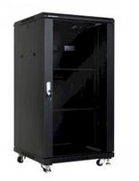 Komutacinė spinta 19\" 22U 600x600x1166 (juoda, pastatoma)