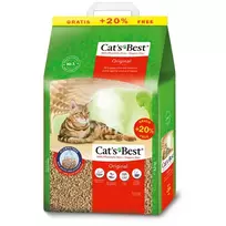 Cat's best natūralus sušokantis pjuveninis kraikas, 5,2 kg
