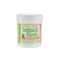Žolelių tepalas kulnams - Cannabis Tea Tree Oil 125ml